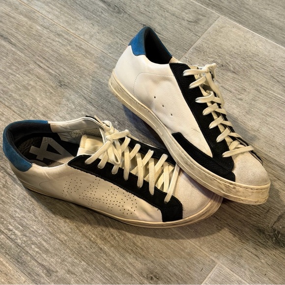 P448 Men's John Low-TopSneaker Tennis Shoes Black BlueEU 45 US 11.5 $298